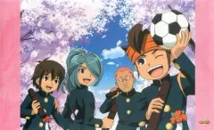 【中古】ブックカバー・しおり(キャラクター) 集合(桜) 「イナズマイレブン ストーンペーパーブックカバーコレクション」