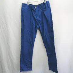 ◇ Θ JILL BLAZE ジルブレイズ ストレートパンツ サイズLL ブルー系 メンズ E  【1410290049587】