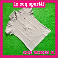 le coq sportif ルコックスポルティフ 半袖 吸汗速乾 ストレッチ ゴルフシャツ M