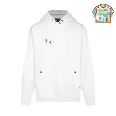 【今日WTO】Thug Club 前後 Metal Badge Star & Moon Hoodie-EK71