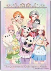 【中古】下敷き A.集合 「映画 五等分の花嫁 リラックスタイム B5下敷き」