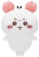 【中古】ぬいぐるみ ちいかわ カニカチューシャBIGぬいぐるみ 「ちいかわ なんか小さくてかわいいやつ」