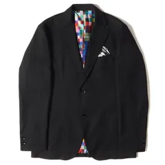 美品 UNIFORM EXPERIMENT ユニフォームエクスペリメント カラーチャート柄 ストレッチ 3B テーラードジャケット TR STRETCH 3BUTTON JACKET 19AW ブラック 黒 3 ブレザー オフィス カジュアルのサムネイル