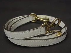 ■新品■未使用■ MICHAEL KORS マイケルコース レザー ゴールド金具 バッグ用 ショルダーストラップ レディース ホワイト系 R6120