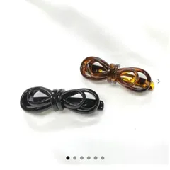 アクリルリボンバレッタ　セット