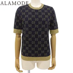 美品❗️正規品❗️GUCCI カシミヤコットンニット イタリア製 44056-1.jpg
