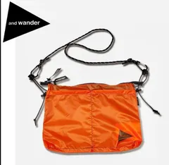 and wander CORDURA ホワイトサコッシュ F 値下げ waterproof sacoche | and wander（アンドワンダー） ｜【公式