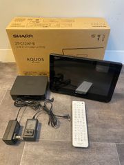 ポータブル液晶テレビ SHARP／シャープ 2T-C12AF-B 2018年製