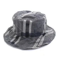 snowpeak スノーピーク 総柄 バケット ハット グレー 帽子 アウトドア UG-827 メンズ 古着