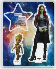 【中古】アクリルスタンド・アクリルパネル ガモーラ＆グルート 「MARVEL ガーディアンズ・オブ・ギャラクシー ランダムアクリルスタンド」