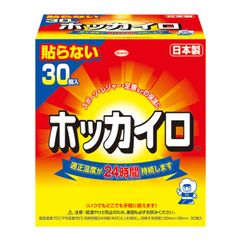 【迅速発送】ホッカイロ 貼らない レギュラー 30個入