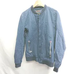 ◇ ⊇ MEN'S BOUTIQUE 長袖 ブルゾン サイズXL ネイビー メンズ E  【1412090058592】のサムネイル