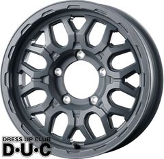 ジムニー16インチアルミホイール 4本セット【法人限定】 MUD BAHN XR-800M ME チッピンググレー CGY 16インチホイール4本セット 16-5.5 5-139.7+20 送料無料