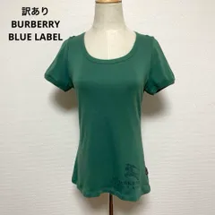 訳あり BURBERRY BLUE LABEL バーバリー 半袖 Tシャツ 38