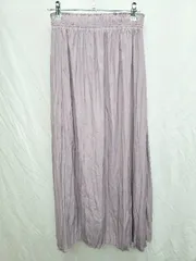 ◇ ⊂ SENSE OF PLACE by URBAN RESEARCH シンプル ロング プリーツ スカート サイズF ピンク系 レディース P  【1409090002168】