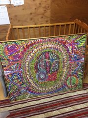 アクリル絵画F50号「無題」アート