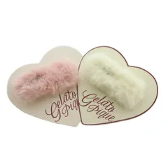 ジェラートピケ gelato pique HOLIDAY ファーヘアピン 2個セット F ピンク オフホワイト /MI ■OS