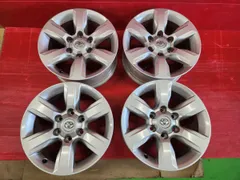ランドクルーザープラド　150後期　純正アルミホイール4本セット 美品 人気 ランドクルーザー プラド150系 後期 ブラック