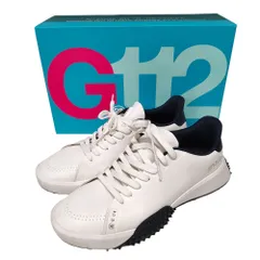 G/FORE ジーフォア ゴルフ G.112 ロゴ ゴルフシューズ GMF000027 26.5 ホワイト×ネイビー