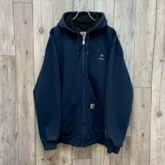 Carhartt カーハート トヨタ 刺繍 スウェット ジップ パーカー XL