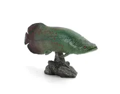 ハンドメイド　39cmピラルク 魚フィギュア　　レプリカ　古代魚　置物　オブジェ ハンドメイド 39cmピラルク 魚フィギュア レプリカ 古代魚 置物