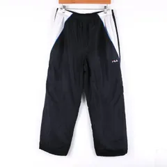 フィラ ロングパンツ 長ズボン スポーツウェア 裏ボア ボトムス 大きいサイズ メンズ LLサイズ ネイビー FILA 【中古】のサムネイル