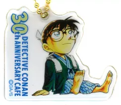 【中古】キーホルダー 江戸川コナン(コミックス69巻表紙イラスト) 「名探偵コナン 連載30周年記念カフェ アクリルキーホルダーA」