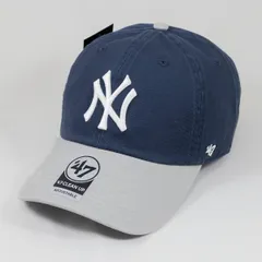 【フォーティーセブン正規品】キャップ 帽子 47 フォーティーセブン ’47 クリーンナップ ニューヨーク・ヤンキース ネイビー × ホワイト グレーバイザー '47 CLEAN UP