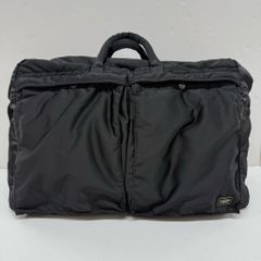 PORTER TANKER 2WAY DUFFLE BAG BLACK ポーター タンカー ダッフルバッグ ブラック 吉田カバン ボストンバッグ トラベル ショルダー 手提げ 鞄 【X0524-001】□263