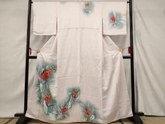 平和屋着物○本場大島紬 花唐草文 正絹 逸品 CAAQ9152vf - メルカリ 