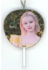 【中古】キーホルダー RIKU アクリルうちわキーホルダー 「NiziU Live with U 2023 ”ココ!夏 Fes.” -Stadium Special- オンラインくじ」 D賞