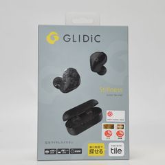 【S】新品同様 GLIDiC グライディック ワイヤレスイヤホン TW-6100 ブラック Bluetooth5.2 IPX5