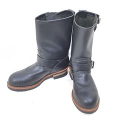 1305 RED WING レッドウィング ブーツ 2268 ENGINEER BOOTS エンジニア ブーツ ブラック クローム サイズ8 1/2