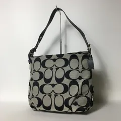 2508-191｜コーチ シグネチャー ショルダーバッグ ブラック