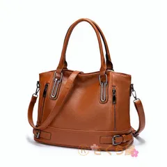 ショルダーバッグ トートバッグ ビジネスバッグ リクルートバッグ フォーマルバッグ 対応 就活 自立 レディース レザー 軽量 通勤 通学 代代代代HZQ95