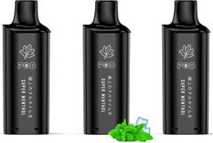電子タバコ vape シーシャ I4型 交換用POD 3個入り ストロングメンソール 使い捨て ポッド フレーバーカートリッジ リキッド充填済み 爆煙 禁煙 ニコチンなし タールなし 液漏れ防止 本体含まれない
