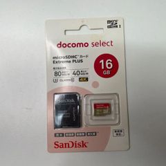 microSDHCカード Extreme PLUS 16GB