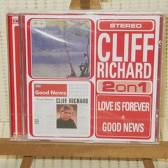 CD　未開封（SEALED）　CLIFF RICHARD　LOVE IS FOREVER & GOOD NEWS　2ON1　7243 5 41085 2 5　全28曲　クリフ・リチャード