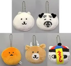 【中古】キーホルダー 全5種セット 「ナガノキャラクターズ もっちるフェイスマスコット」