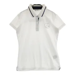 サイズ：M AND PER SE アンパスィ  半袖ポロシャツ  ホワイト系 [240101524643] ゴルフウェア レディース ストスト