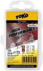 ユニバーサル トコ(TOKO) スキーワックス・チューンナップ用品 ハイパフォーマンス ユニバーサル 40g 5504028 レッド