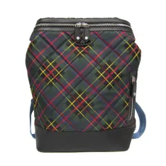 ヴィヴィアン・ウエストウッド(Vivienne Westwood) オーブ キルティング レディース,メンズ ナイロン,レザー リュックサック ブラック,グリーンのサムネイル
