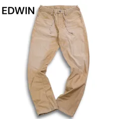 EDWIN エドウィン ER007 ジャージーズ★ USED加工 イージー ストレッチ デニム パンツ ジーンズ Sz.L メンズ 日本製