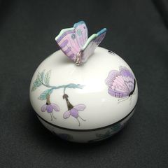 ヘレンド ロイヤルガーデン ターコイズプラチナ マルボンボン ボンボニエールのサムネイル