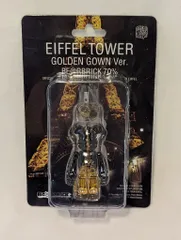 クリアファイル BE@RBRICK EIFFEL TOWER GOLDEN GOWN 1000% クリア