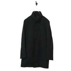 USED CALVIN KLEIN STAND COLLAR COAT/M