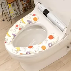 便座カバー 便座シート スヌーピー フレッシュフルーツ 置くだけ便座シート （ 便座 クッション カバー SNOOPY シート トイレカバー 吸着 置くだけ 便座マット U型 O型 洗浄暖房型 トイレ 洗濯可 キャラクター フルーツ ）