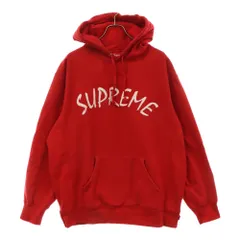 SUPREME (シュプリーム) 21SS FTP Arc Hooded Sweatshirt アーチロゴスウェットプルオーバーパーカー レッド