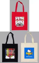 【中古】バッグ 全3種セット トートバッグ 「Happyくじ ハローキティ 50th～ハッピーアニバーサリー★～」 C賞