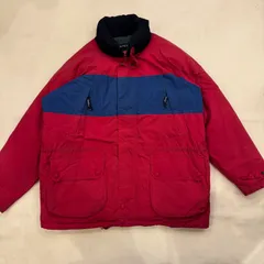 80s 90s　nautica　ダウン　ナイロンジャケット　マルチ　刺繍　ドローコード　bboy　【J-24】
